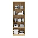 Ver imagem 3 de Armário de Escritório Me4115 com 2 Portas e Vidro Rústico Tecnomobili