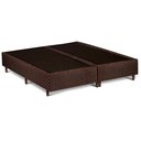 Ver imagem 1 de Cama Box Base Queen Universal Rústico Brown (158x198x25) - Polar
