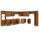 Ver imagem 4 de Cozinha Modulada Completa Ciela 14 Peças (5aéreos+4balcões+2paneleiros+3complementos) C14p80