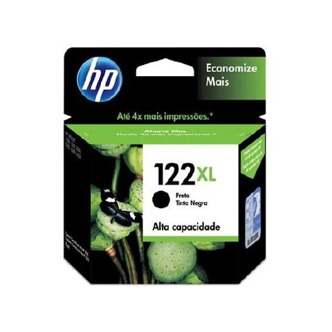 Cartucho De Tinta Hp N 122xl Preto - Ch563hb