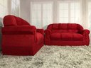 Ver imagem 3 de Sofá 2 e 3 Lugares Vermelho 608 Corsa
