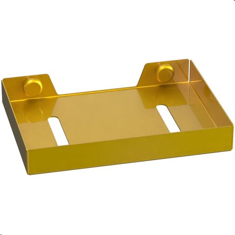 Porta Sabonete para Banheiro de Parede Dourado Plus