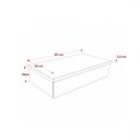 Ver imagem 3 de Conjunto para Banheiro Gabinete com Cuba Q32 600W Metrópole Marrom/Carvalho