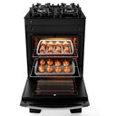 Ver imagem 3 de Fogão Atlas 4 Bocas Agile Up com Mesa de Vidro Preto - Bivolt