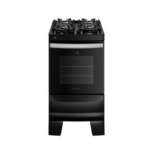 Fogão Atlas 4 Bocas Agile Up com Mesa de Vidro Preto - Bivolt