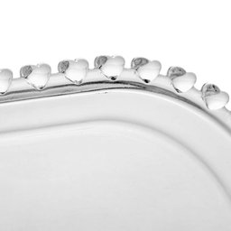 Travessa Oval de Cristal Coração 25cm - Lyor - 4