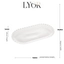 Ver imagem 6 de Travessa Oval de Cristal Coração 25cm - Lyor