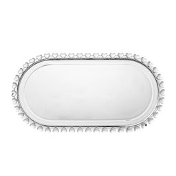 Travessa Oval de Cristal Coração 25cm - Lyor - 2