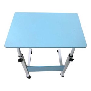 Mesa Mesinha Lateral de Cama Multiuso Notebook Café Ajustave:azul
