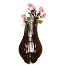 Ver imagem 1 de Vaso de Chão Decorativo Grande Andromeda Mdf:preto/85x30cm