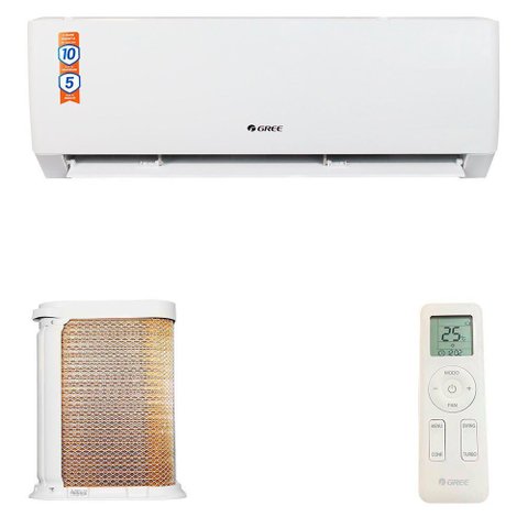 Ar-condicionado Split Gree 9000 Btus Inverter Quente e Frio Gwh09atb-d6dna