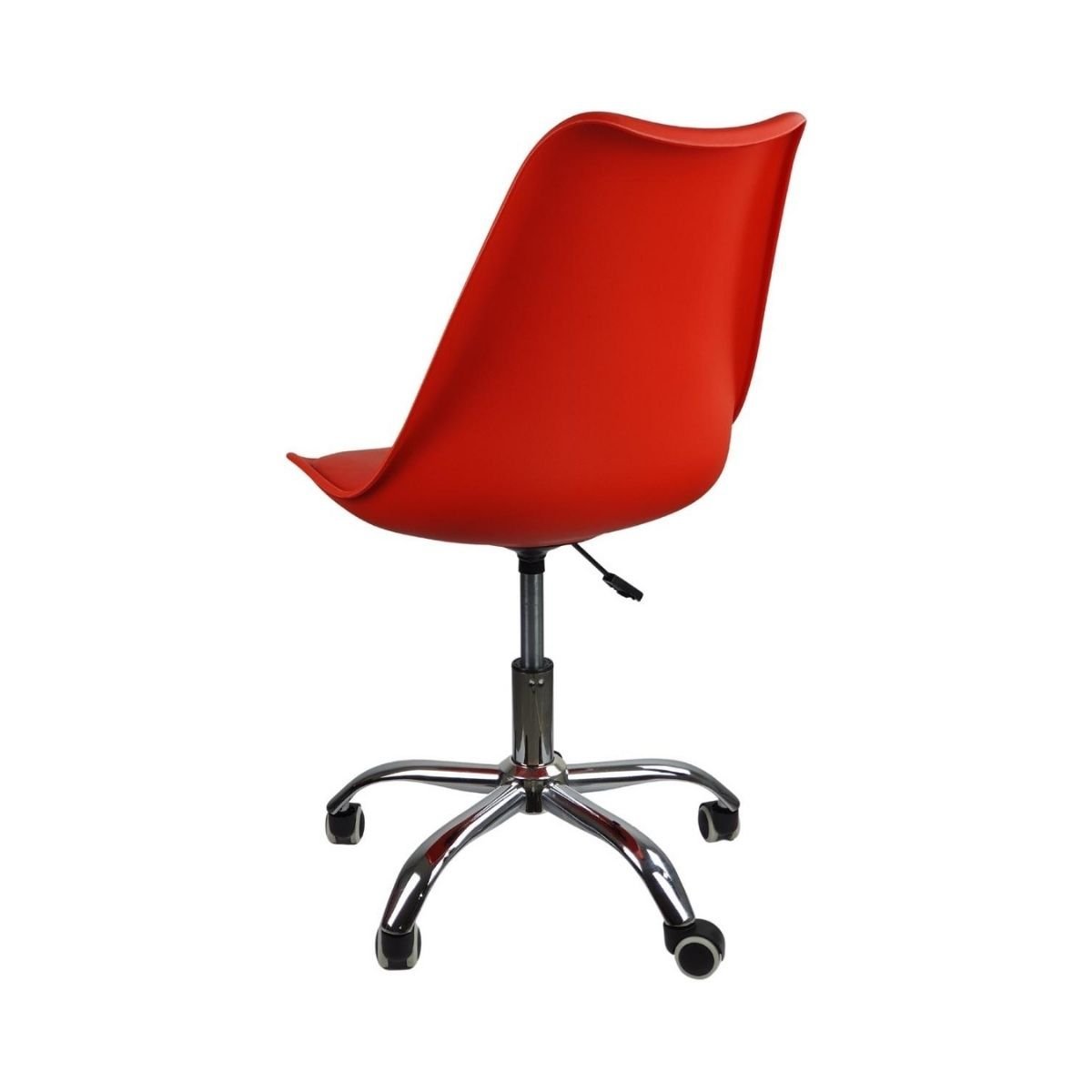 Cadeira Office com Rodizio Giratória Saarinen - Vermelho - 9