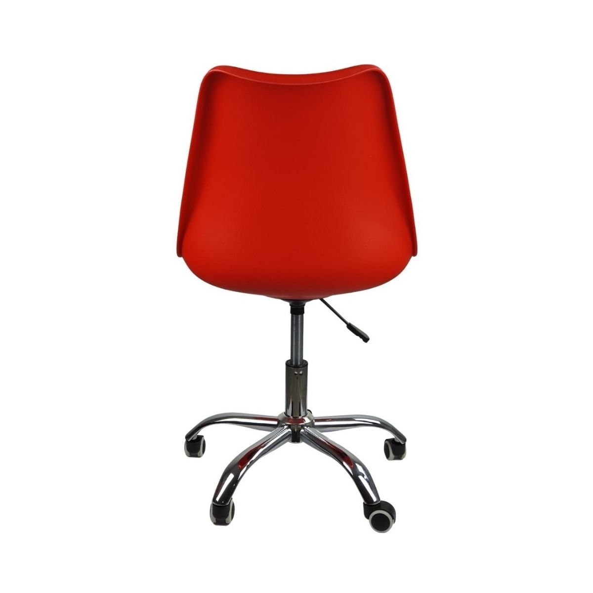Cadeira Office com Rodizio Giratória Saarinen - Vermelho - 8