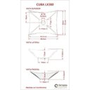 Ver imagem 4 de Conjunto para Banheiro Gabinete com Cuba Folha L38 600W Metrópole Marrom/Nogal