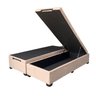 Cama Box Baú Queen Bipartido Suede Luxo - Gs Kamas - Acabamento Reforçado, Amplo Espaço (bege) - 2