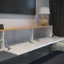 Ver imagem 4 de Home Suspenso Ambiente Montana Off White Cinamomo - Valdemóveis
