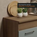 Ver imagem 7 de Armário de Cozinha Compacta 150cm Rustic/Cinza Agata Madesa 01