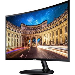 Monitor Samsung C24f390fh Led 24 Preto 110v/220v - 2