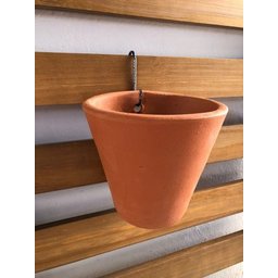 10 Ganchos P/ Vaso de Parede Jardim Vertical e Treliça 8cm - 4
