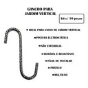 Ver imagem 3 de 10 Ganchos P/ Vaso de Parede Jardim Vertical e Treliça 8cm