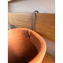 Ver imagem 6 de 10 Ganchos P/ Vaso de Parede Jardim Vertical e Treliça 8cm