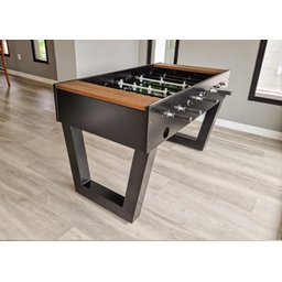 Mesa de Pebolim/totó Oficial Steelwood Cor Ébano/vintage - 2