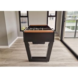Mesa de Pebolim/totó Oficial Steelwood Cor Ébano/vintage - 4