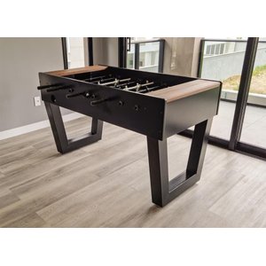 Mesa de Pebolim/totó Oficial Steelwood Cor Ébano/vintage