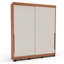 Ver imagem 2 de Guarda-Roupa 2 Portas de Correr Madri Bege/Creme/Freijó