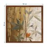 Kit 2 Quadros 50cm X 50cm Folhagem e Andorinha Aquarela Tropical Artes  - 5