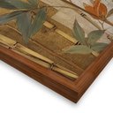 Ver imagem 7 de Kit 2 Quadros 50cm X 50cm Folhagem e Andorinha Aquarela Tropical Artes