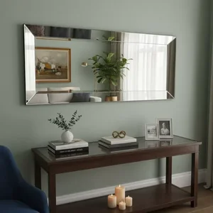 Espelho Chanfrado Cristal 90x130 Cm Luxo