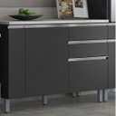 Ver imagem 1 de Balcão de Cozinha 1 Porta 4 Gavetas Sem Tampo Gourmet Itatiaia