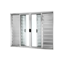 Ver imagem 2 de Janela Veneziana 6 Fls 100x150 sem Grade Brilhante