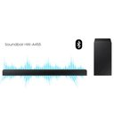 Ver imagem 3 de Soundbar Samsung HW-A455/ZD, 300 Watts, 2.1 Canais, Bluetooth, Subwoofer Sem Fio