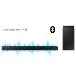 Soundbar Samsung HW-A455/ZD, 300 Watts, 2.1 Canais, Bluetooth, Subwoofer Sem Fio - 12