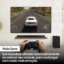 Soundbar Samsung HW-A455/ZD, 300 Watts, 2.1 Canais, Bluetooth, Subwoofer Sem Fio - 11