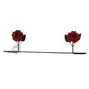 Ver imagem 7 de Kit banheiro decorativo pratico 6 peças artesanal rústico ferro flores