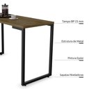 Ver mais imagens de Conjunto Mesa De Cozinha 90cm 2 Banquetas Castanho