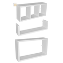 Ver imagem 1 de Kit Nicho para Banheiro - Branco