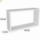 Ver imagem 4 de Kit Nicho para Banheiro - Branco