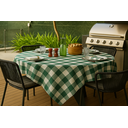 Ver imagem 2 de Toalha de Mesa Picnic 4 Lugares Algodão 1,40 x 1,40 m Verde Santa Sofia