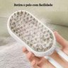 Escova Pet Vapor Usb para Gato e Cachorro 3 em 1 - Escova Pet - 8