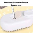 Ver imagem 4 de Escova Pet Vapor USB para Gato e Cachorro 3 em 1 - Escova Pet