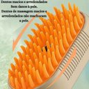 Ver imagem 5 de Escova Pet Vapor USB para Gato e Cachorro 3 em 1 - Escova Pet