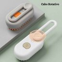 Ver imagem 6 de Escova Pet Vapor USB para Gato e Cachorro 3 em 1 - Escova Pet