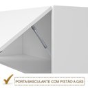 Ver imagem 5 de Cozinha Modulada Para Cooktop 08 Peças Kal Branco Branco