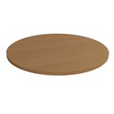 Ver imagem 1 de Tampo Mesa Sala de Jantar Madeirado Madeirado Ta70 Crome S/ Vidro Redondo 90x90cm Canela -
