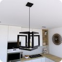 Ver imagem 1 de Pendente Luminária Infinity Industrial Preto