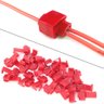 300un Conector Derivação Emenda Fios Vermelho 0,5 a 1,5mm - 4